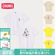 上衣CH01 圆领情侣半袖 2743 t恤男女同款 CHUMS洽洽鸟户外休闲短袖