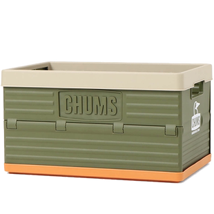 CHUMS洽洽鸟户外露营收纳箱野营便携折叠箱车载后备箱CH62-1903