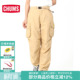 CH03 长裤 1316 透气舒适收腿腰带工装 CHUMS洽洽鸟运动户外休闲男裤
