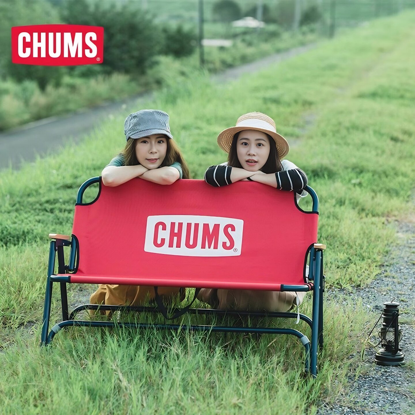 CHUMS洽洽鸟高颜值露营装备户外便携折叠单双人野餐椅靠背钓鱼椅
