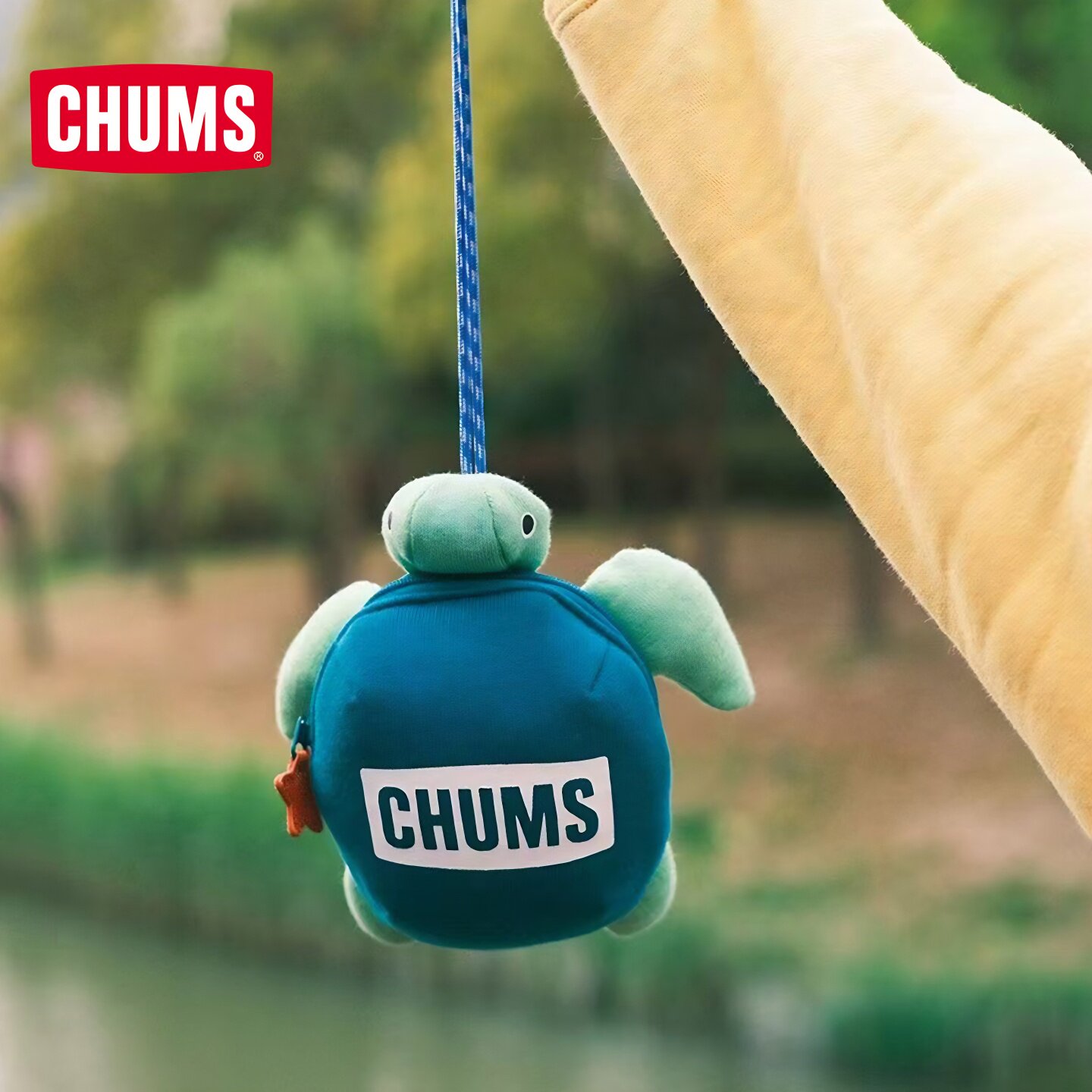 CHUMS洽洽鸟小乌龟可爱零钱包图片