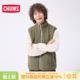CHUMS洽洽鸟户外抓绒马甲背心坎肩保暖外套男女同款 1418 抓绒CH04