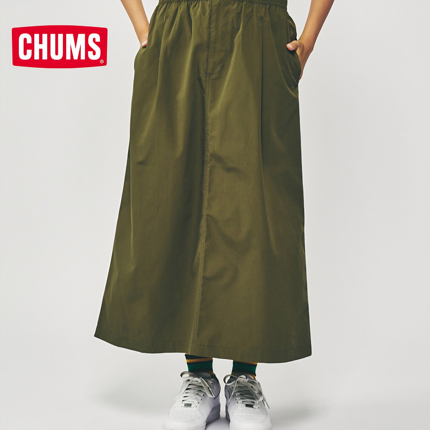 CHUMS洽洽鸟休闲时尚工装半裙