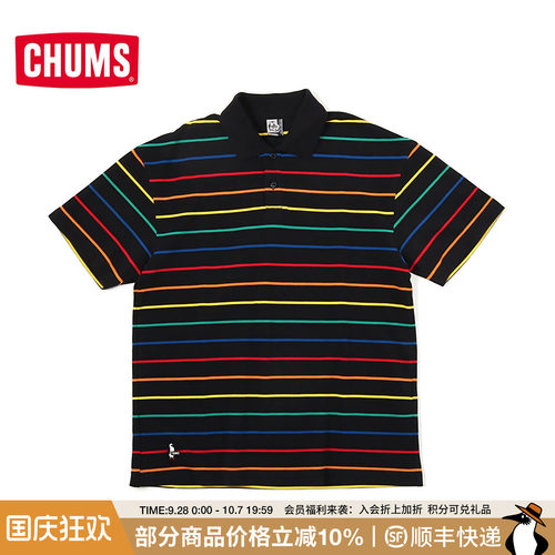 CHUMS户外运动T恤春夏休闲