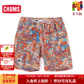 CHUMS洽洽鸟户外运动儿童短裤 1110 CH23 休闲宽松舒适沙滩裤 五分裤