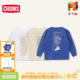 CHUMS洽洽鸟户外运动休闲儿童卫衣宇宙系列棉质长袖 1430 T恤CH21