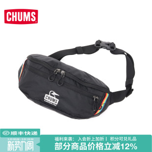 CHUMS洽洽鸟户外休闲运动斜挎包斜肩包腰包男女骑行包CH60 3751