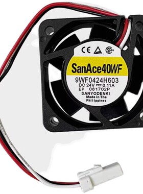 日本三洋SANYO 9WF0424H603 24V 9WF0624H604发那科FANUC系统风扇