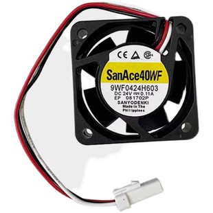 9WF0624H604发那科FANUC系统风扇 24V 日本三洋SANYO 9WF0424H603