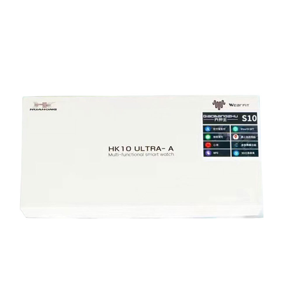 跨境新款HK10 ULTRA-A蓝牙智能手表 3D立体菜单手表弹幕