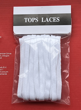 适用于aj1 aj2  aj3  aj4  aj5 aj6dunk实心涤棉鞋带白色黑色