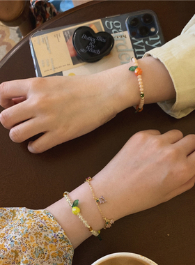 大发试验站ins少女感甜美风手链