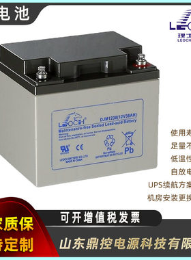 LEOCH理士LHR1224W阀控式铅酸蓄电池12V5.3AH高功率直流屏UPS电源