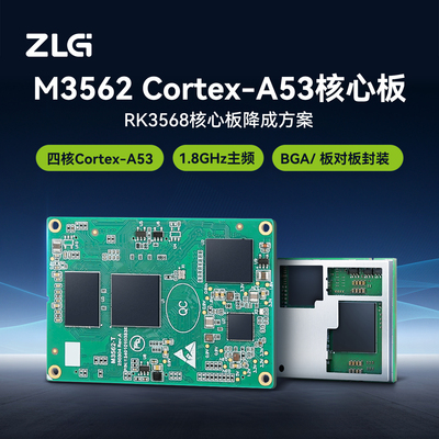 ZLG四核Cortex-A53核心板