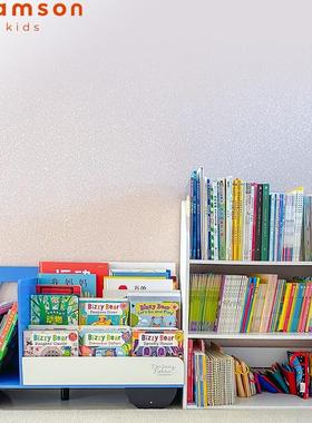 teamson纷朵奇儿童书架绘本架宝宝小型整理架收纳置物幼儿园