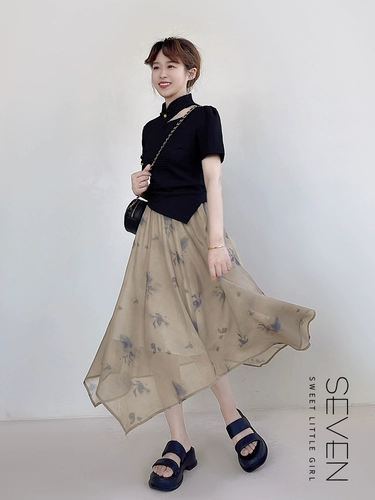 Летняя приталенная черная футболка с коротким рукавом, подходит для подростков, китайский стиль