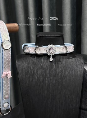 PuppyJoy「皎月之吻」项链颈带项圈小众男女choker项圈手工定制