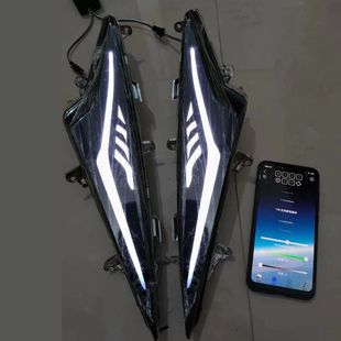 鬼火三代摩托电动车战速正品未来光科转向灯210多种模式流水效果