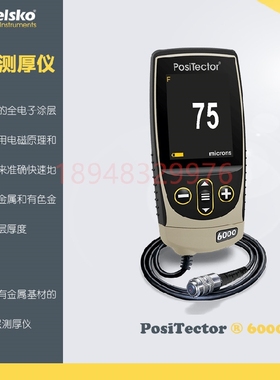 美国DEFELSKO狄夫斯高PosiTector6000涂层测厚仪N1NAS1 NAS1 N0S1