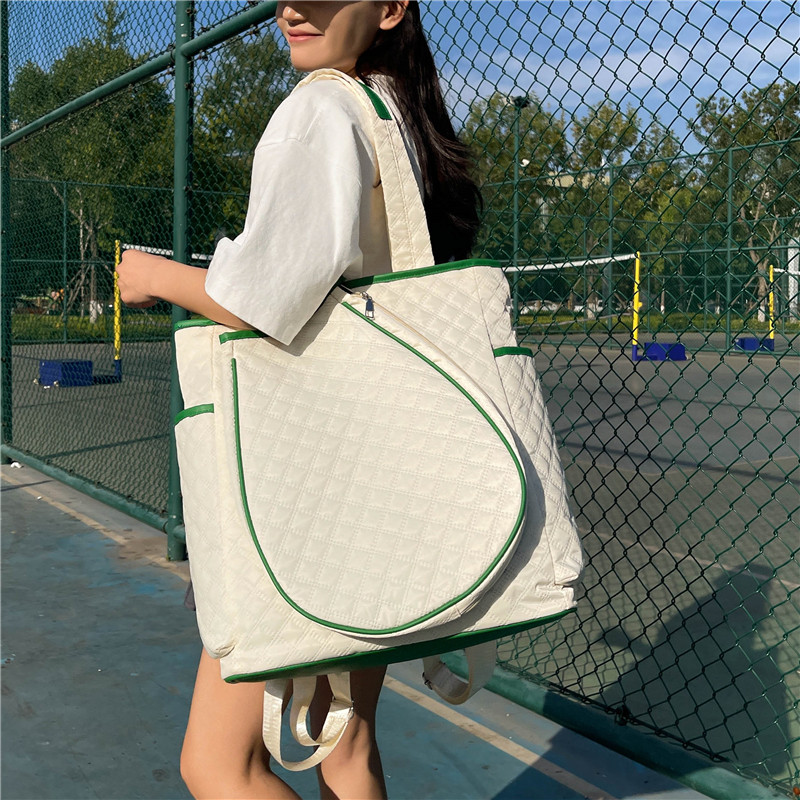 户外运动2025新款网球包大容量时尚简约托特包羽毛球独立仓单肩包,箱包皮具/热销女包/男包,通用款女包,淘宝优惠券,粉丝福利购,淘宝优惠卷