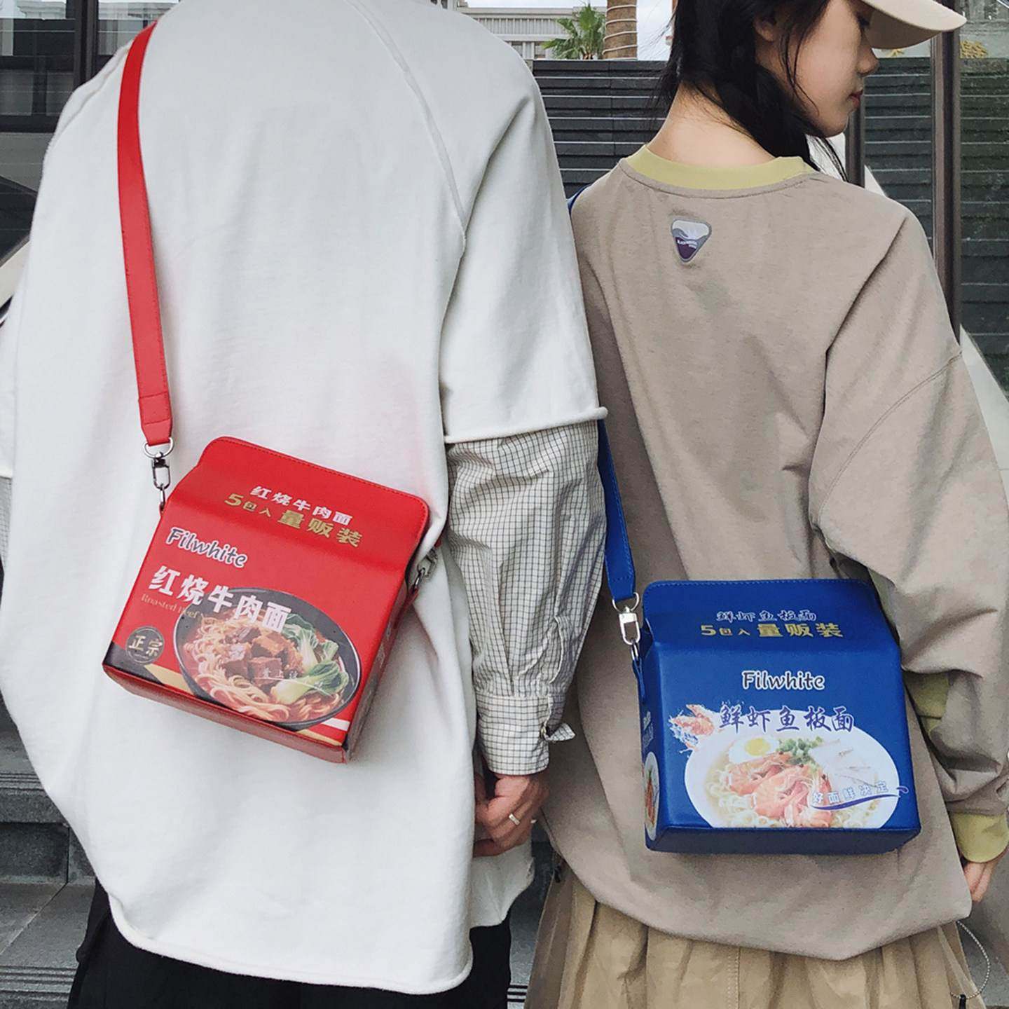 个性创意斜挎包男款设计感火鸡面背包小众潮牌单肩包女休闲通勤包,箱包皮具/热销女包/男包,男士包袋,淘宝优惠券,粉丝福利购,淘宝优惠卷