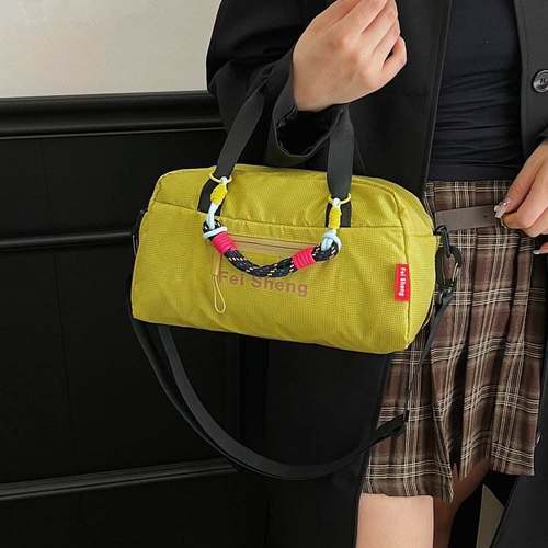 2025新款级感彩绳手提斜挎包