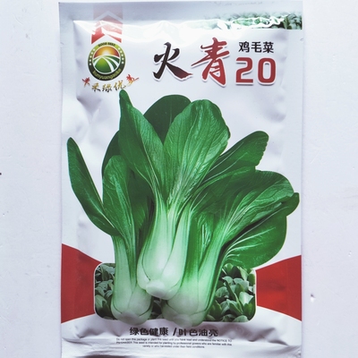 火青鸡毛菜种子农家菜园耐热油亮青菜种籽阳台盆栽四季蔬菜种子孑