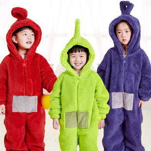 小波天线宝宝cos服儿童动物造型衣服女童可爱超萌睡衣幼儿演出服3