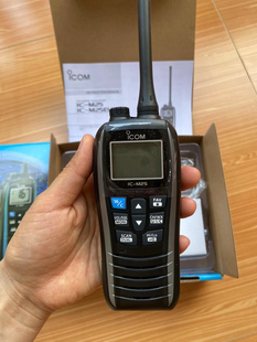 ICOM艾可慕IC-M25海事专用对讲机可漂浮型手台舶船甚高频ipx7防护