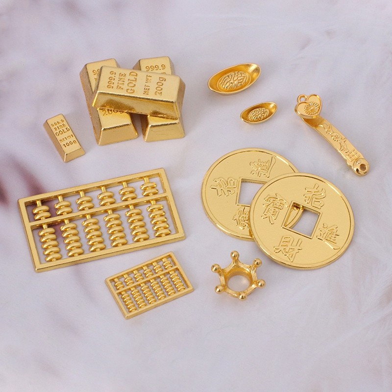 微缩金元宝仿真迷你金条