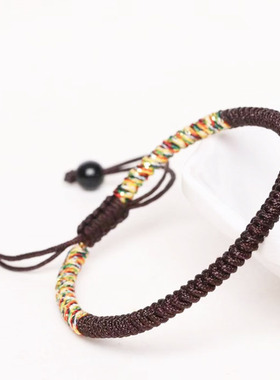 老师傅手工金刚结五彩绳