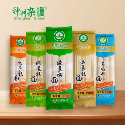 神洲杂粮面条挂面300g*3包早餐