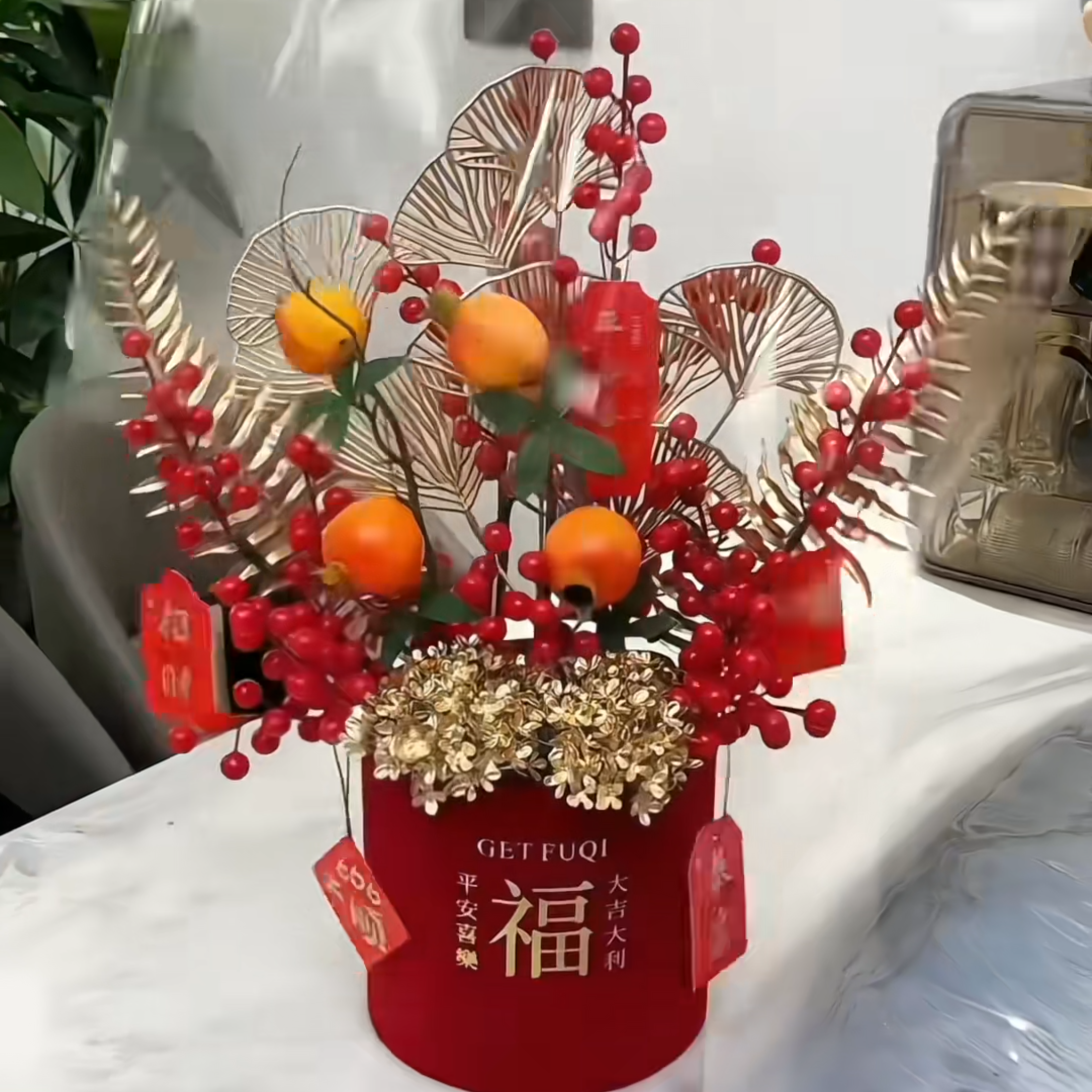 2026新款金色葫芦抱抱桶福桶乔迁仪式新居搬家布置摆件2026新款,家居饰品,福桶,淘宝优惠券,粉丝福利购,淘宝优惠卷