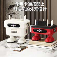 wifi路由器创意落地插座收纳盒宽带路由器置物架收纳箱插座置物架