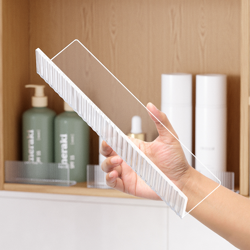 镜柜挡板防掉落整理收纳好物！