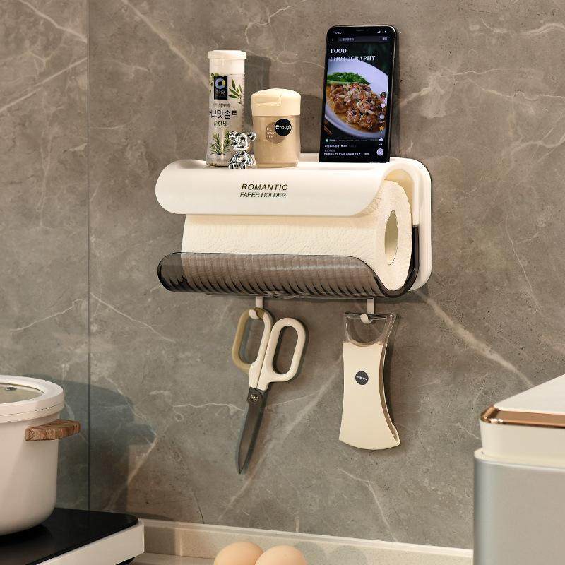 挂壁洗脸巾收纳盒浴室免打孔置物架家用卫生间高档大容量纸巾盒,收纳整理,洗脸巾收纳盒,淘宝优惠券,粉丝福利购,淘宝优惠卷