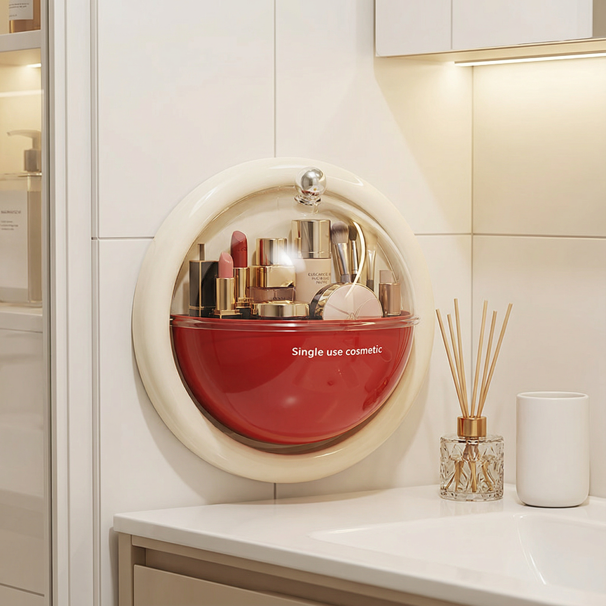 化妆纳盒桌面高级感口红梳妆台抽屉式置物洗漱台护肤整理,收纳整理,化妆箱/盒,淘宝优惠券,粉丝福利购,淘宝优惠卷