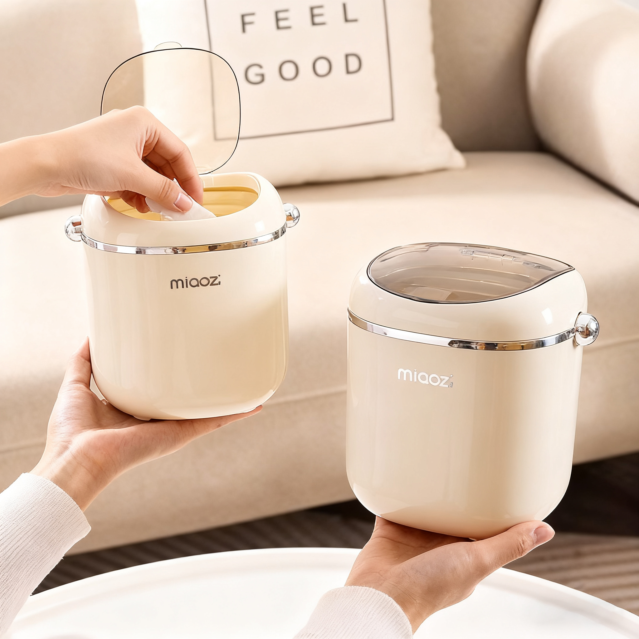 桌面垃圾桶家用学生床上