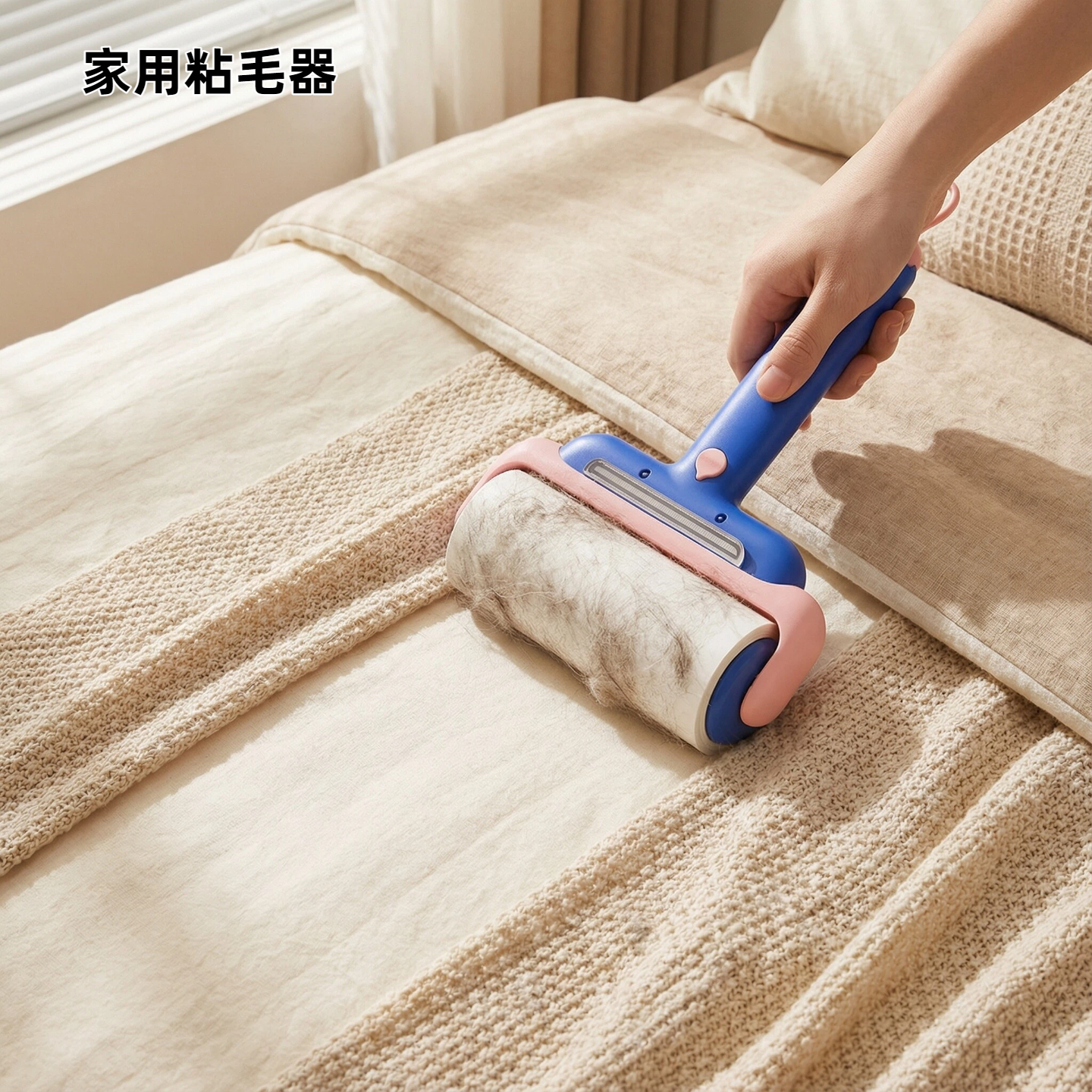 粘毛器滚筒可撕式替换卷纸除毛