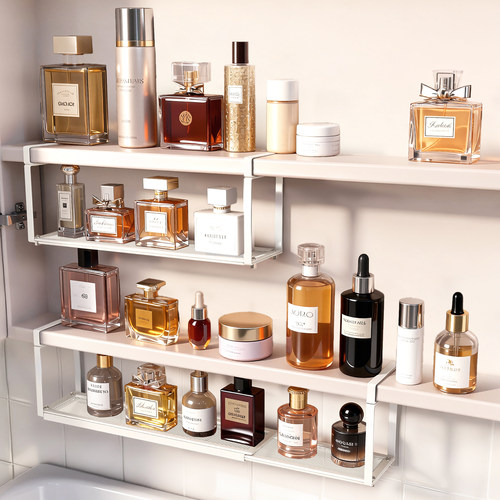 镜柜下置物架柜内分层收纳架