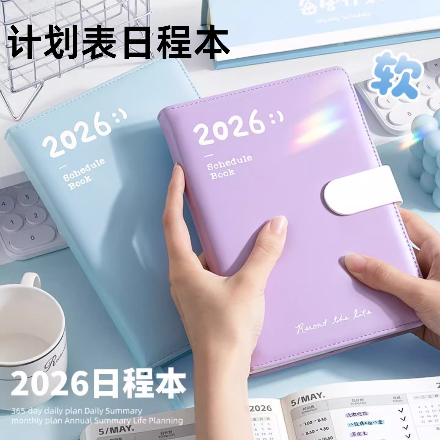 计划表日程本年效率手册每日
