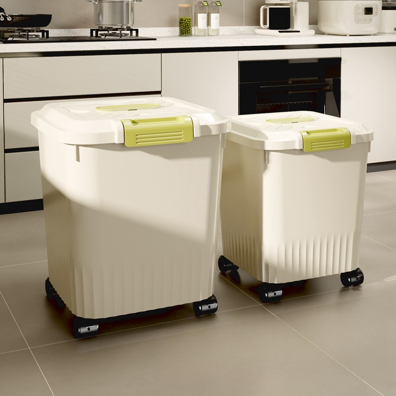 米桶家用防虫防潮密封食品级米箱面粉粮食储存罐五谷杂粮收纳盒子