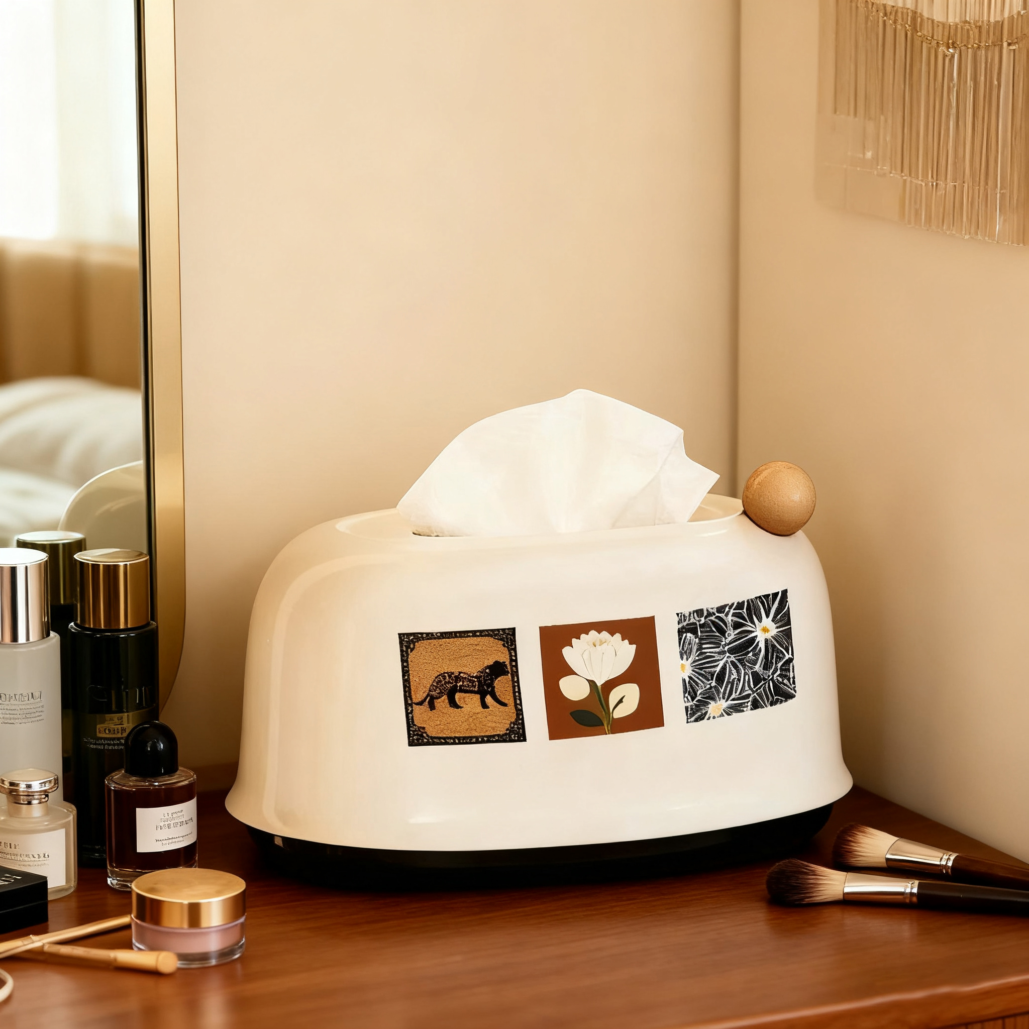 2025新款高级创意抽纸盒可爱纸巾盒家用客厅感桌面茶几收纳盒