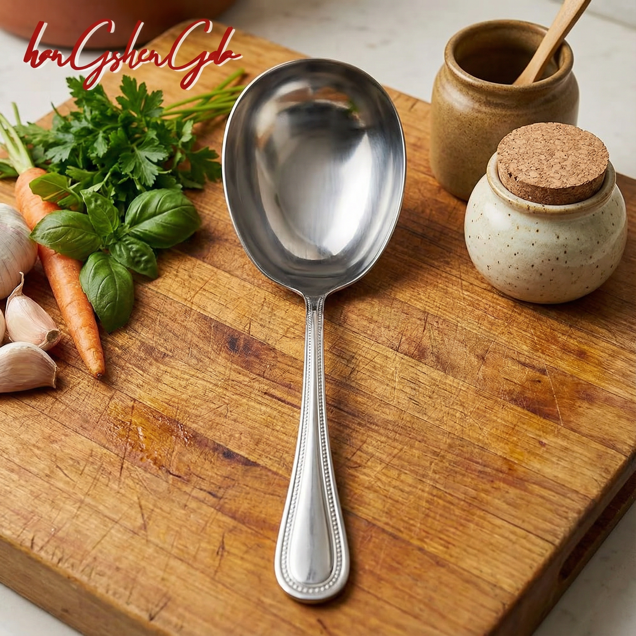 不锈钢大号汤勺厨房盛汤勺酒店