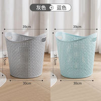 Dirty clothes basket, dirty clothes storage basket, household laundry basket, doll storage bucket, bathroom clothes storage magic tool, dirty clothes basket thumbnail 5