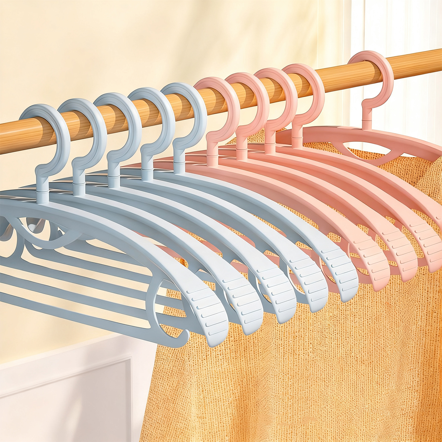 可旋转加宽32mm不鼓包无痕衣架