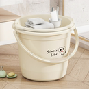 住校生洗脸盆水桶提桶学生宿舍用家用储水用洗漱塑料桶盆加厚套装