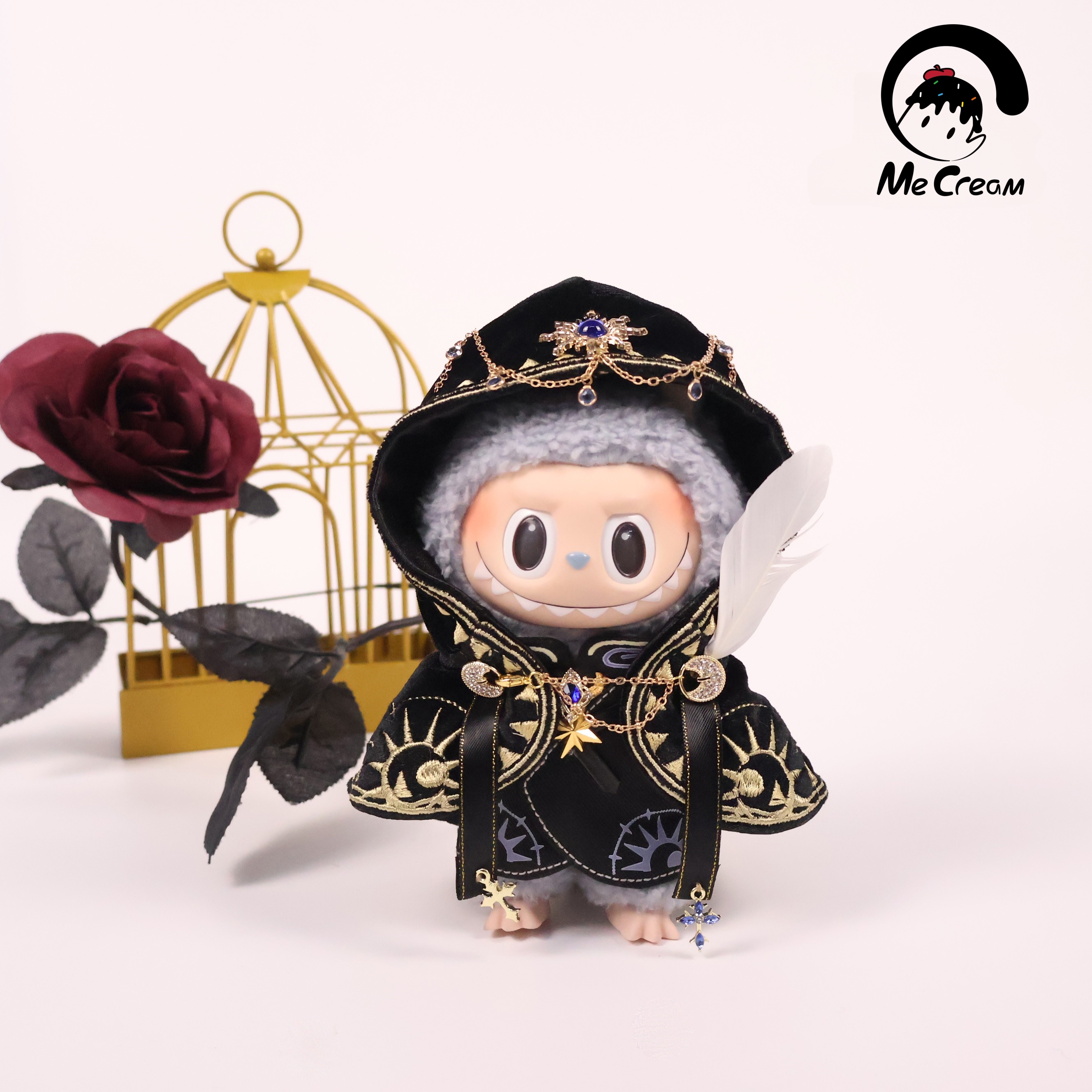 labubu娃衣套装拉布布衣服一二代