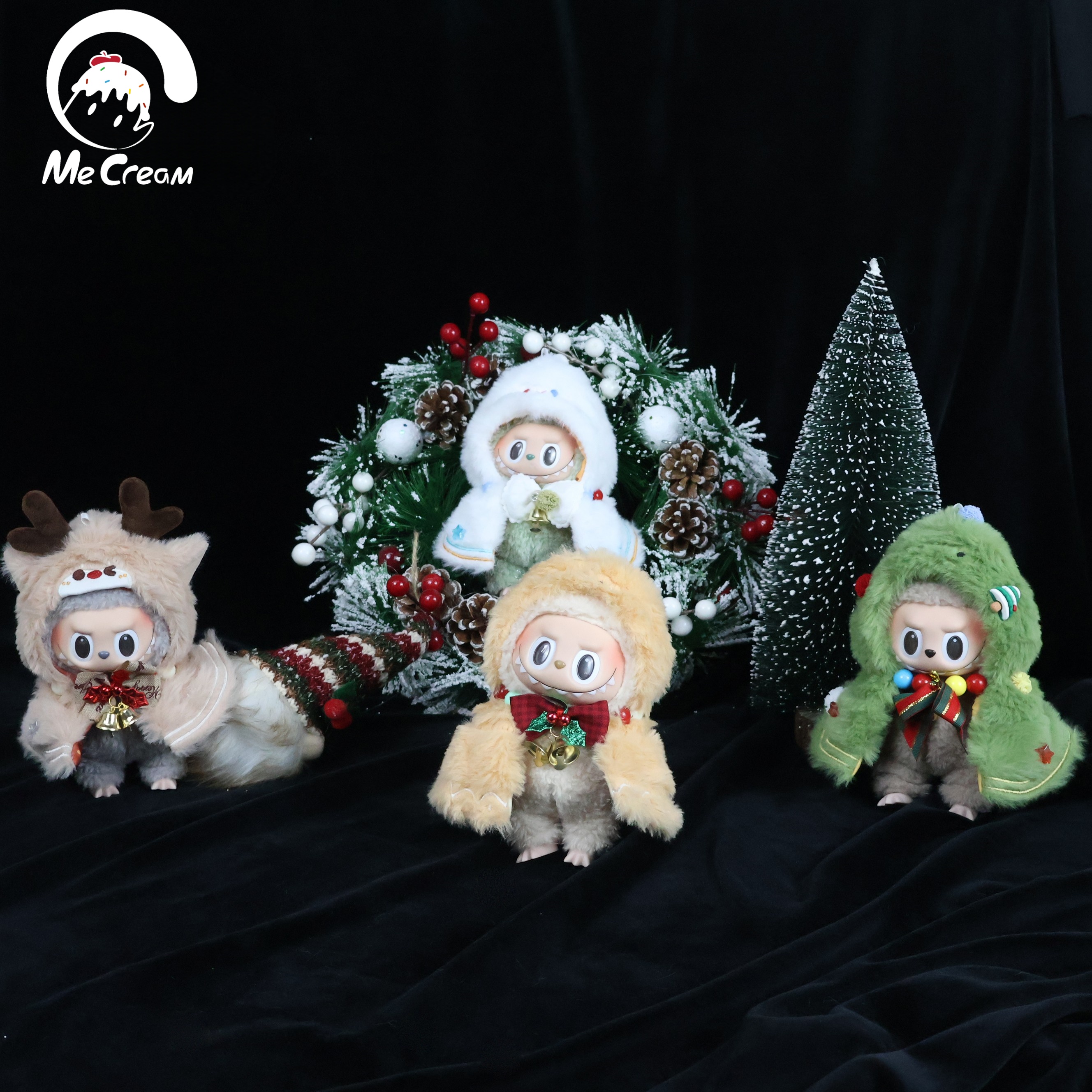 labubu一二三代平安夜颂歌