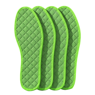 10双艾草净味除臭鞋垫男款女吸汗防臭透气超软底舒适皮鞋鞋垫子夏